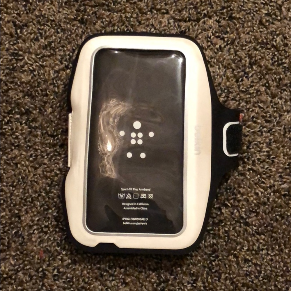 Sports/fitness phone arm band (plus size)